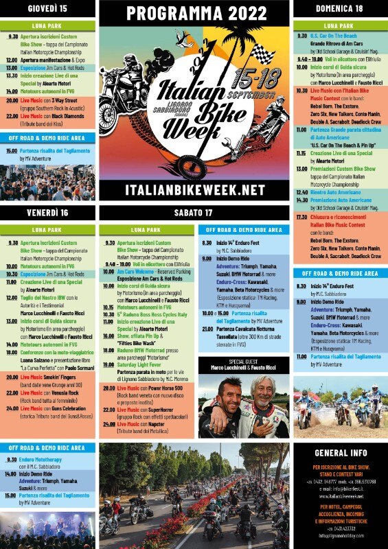 Enduro, adventure e motocross all’Italian Bike Week