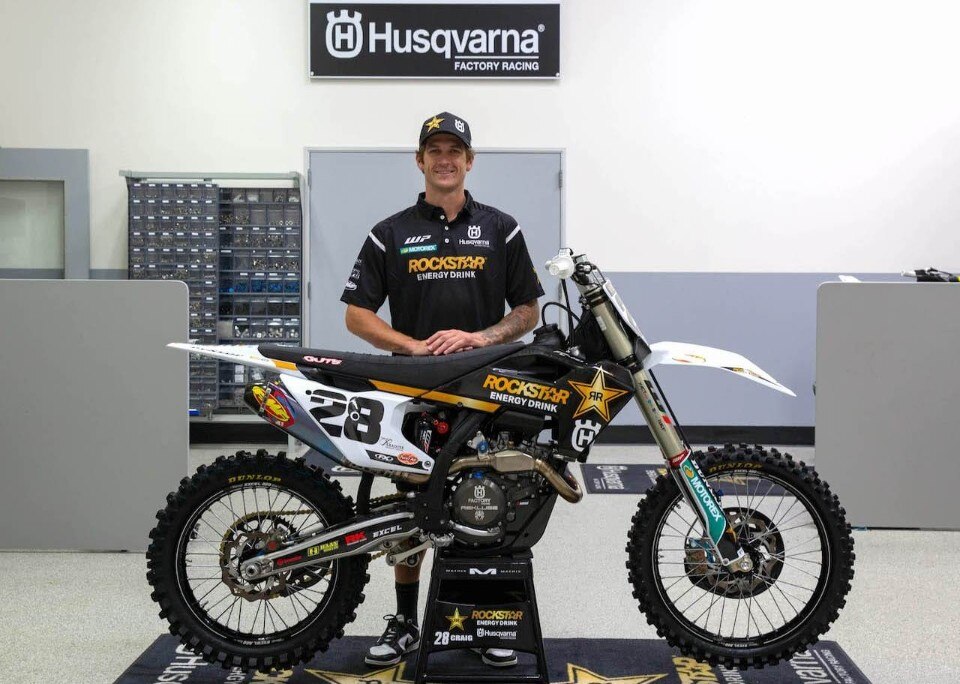 Christian Craig con  Rockstar Energy Husqvarna