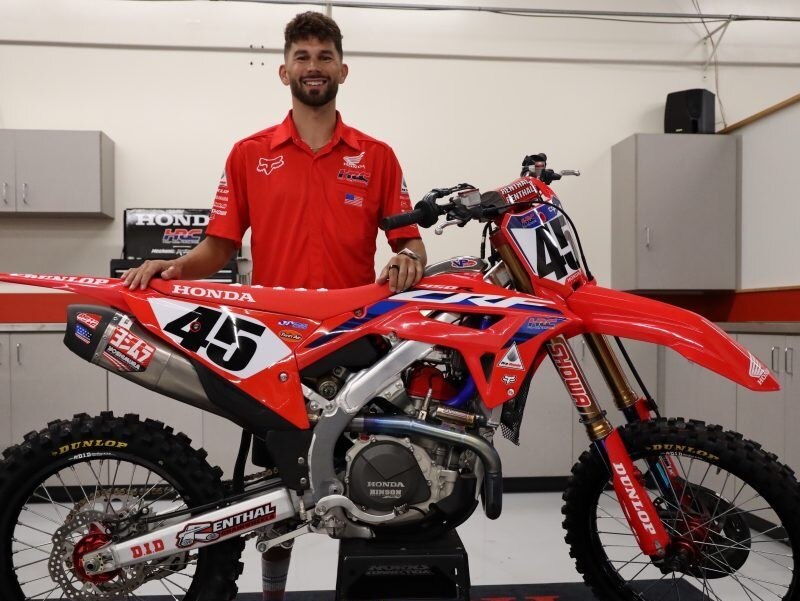 Colt Nichols con il Team Honda HRC