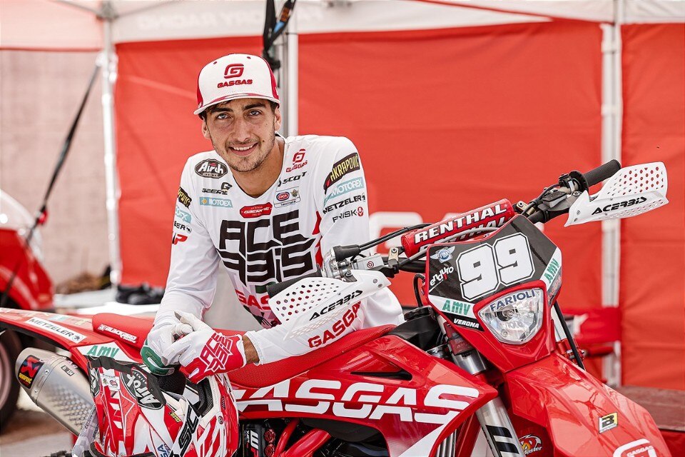 Andrea Verona rinnova con GASGAS Factory Racing