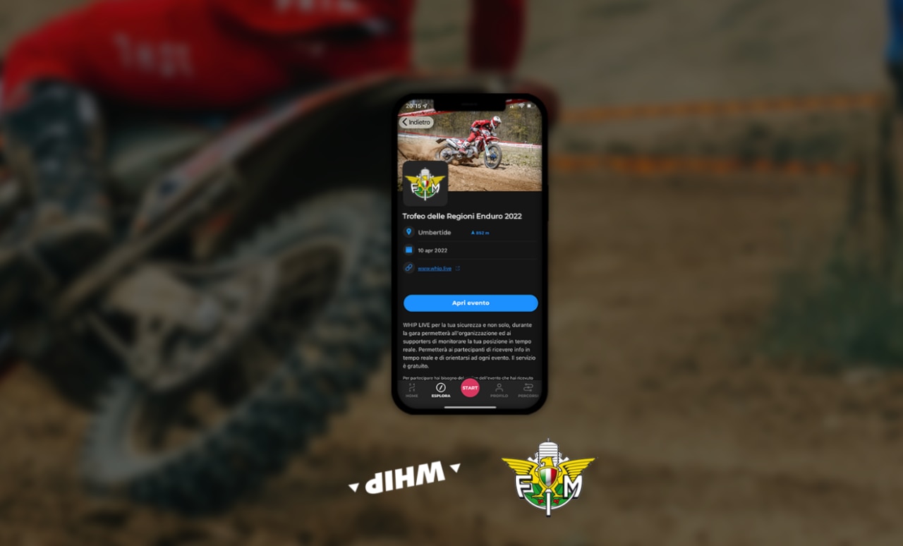 FMI e sicurezza: live tracking nel Trofeo delle Regioni Enduro