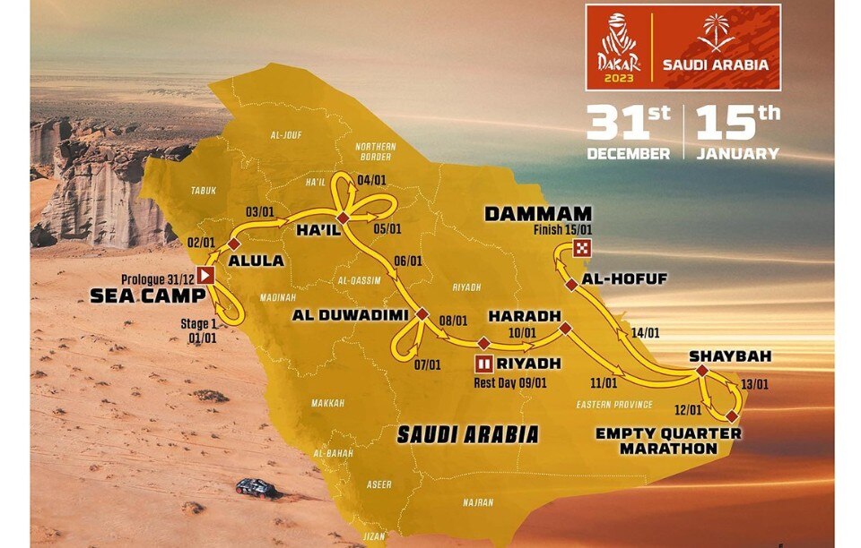 Dakar 2023, i dettagli Dakar 2023, i dettagli