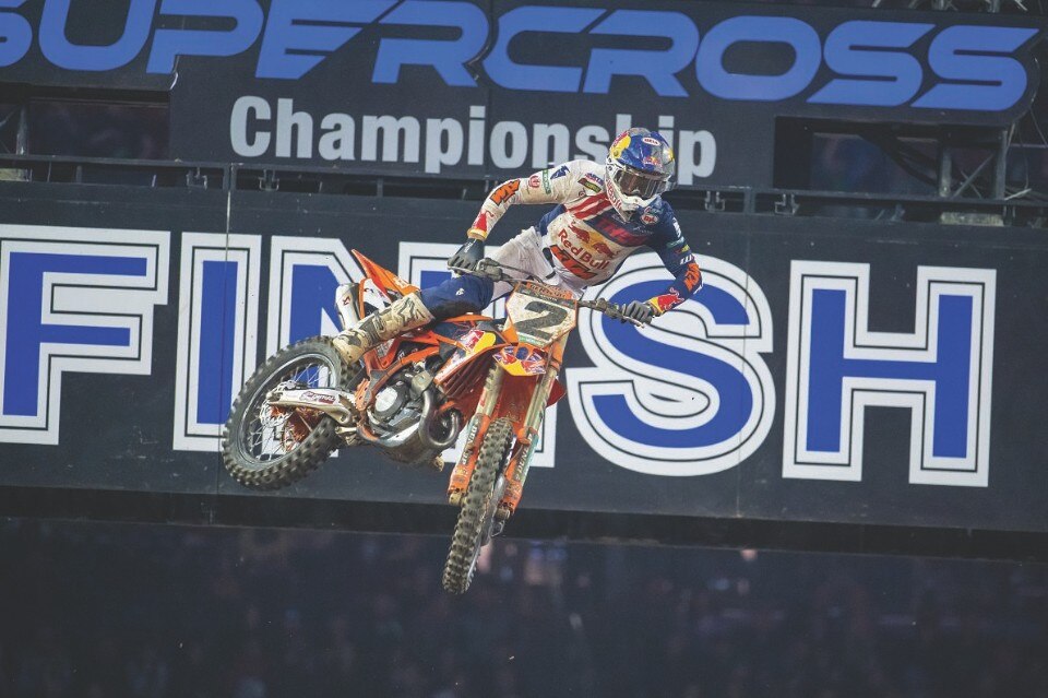 Stagione Supercross finita per Cooper Webb