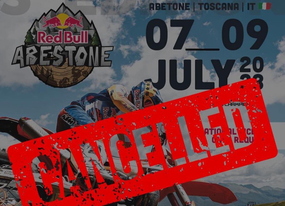 Cancellata la Red Bull Abestone 2023