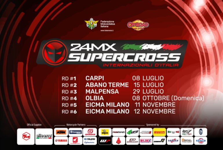  Gli Internazionali d’Italia Supercross 2023 pronti al via