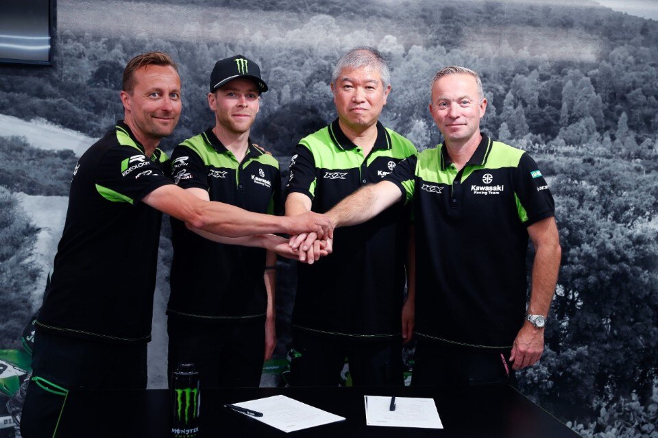 Romain Febvre con Kawasaki in MXGP anche per il 2024