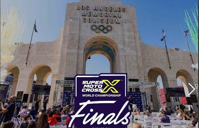 AMA Supermotocross: gran finale al Los Angeles Memorial Coliseum