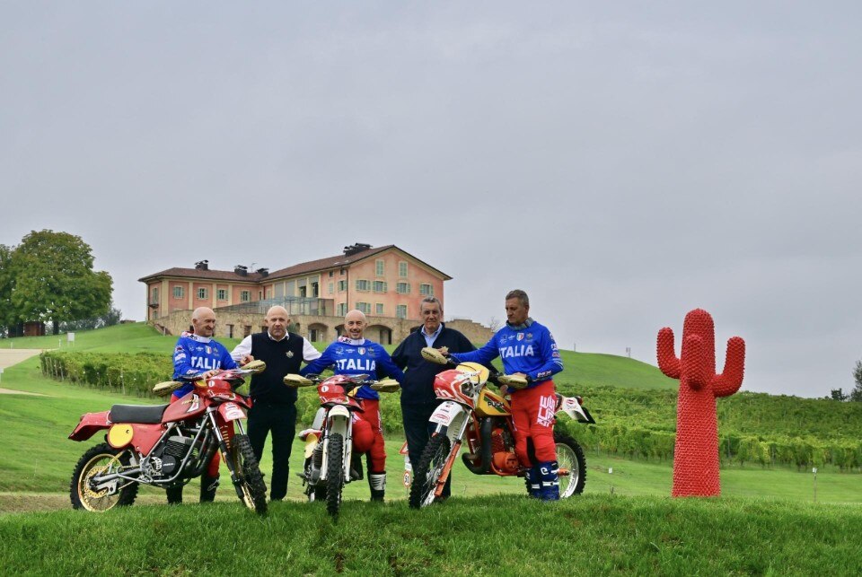 Grasso, Pellegrinelli e Tortoli nella squadra azzurra per l’Enduro Vintage Trophy