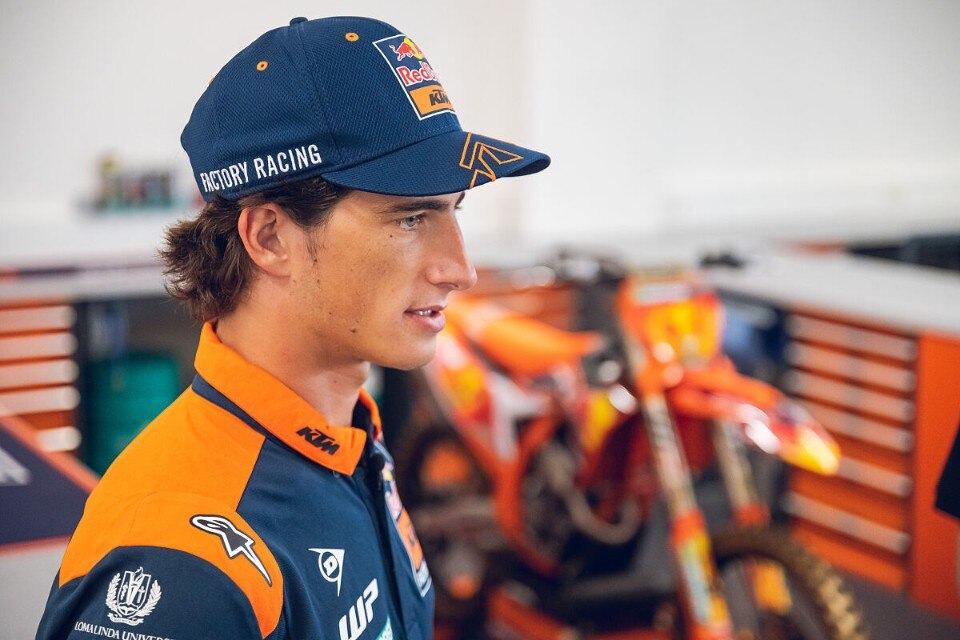 Chase Sexton in visita al quartier generale KTM