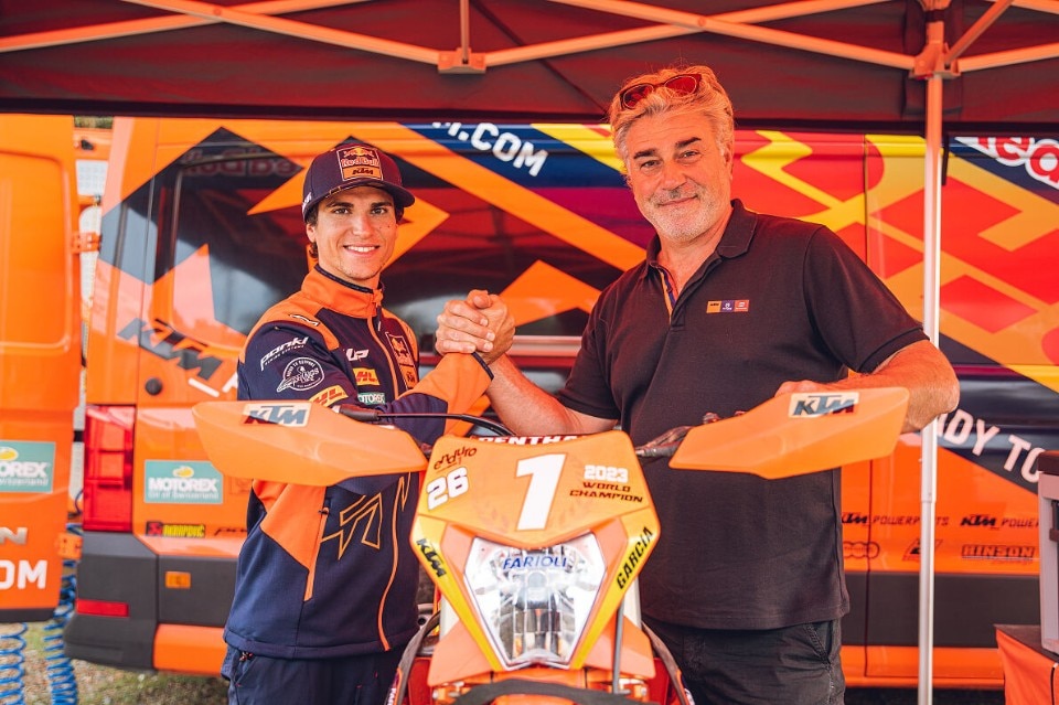 Josep Garcia rinnova il contratto con KTM