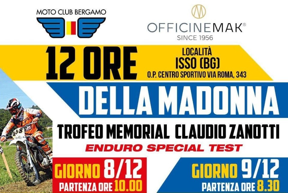 12 Ore Trofeo Memorial Zanotti 12 Ore Trofeo Memorial Zanotti