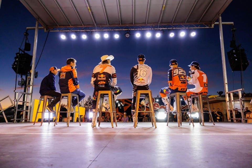 AMA SX 2024: presentato il Team Red Bull KTM Factory Racing