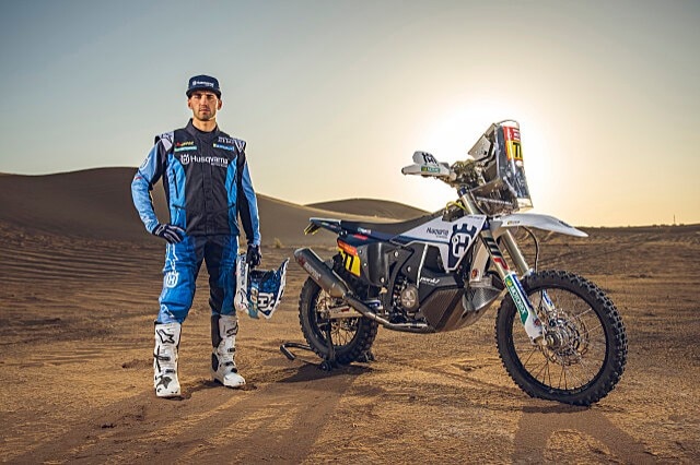 Husqvarna Factory Racing e Luciano Benavides pronti per la Dakar 2024