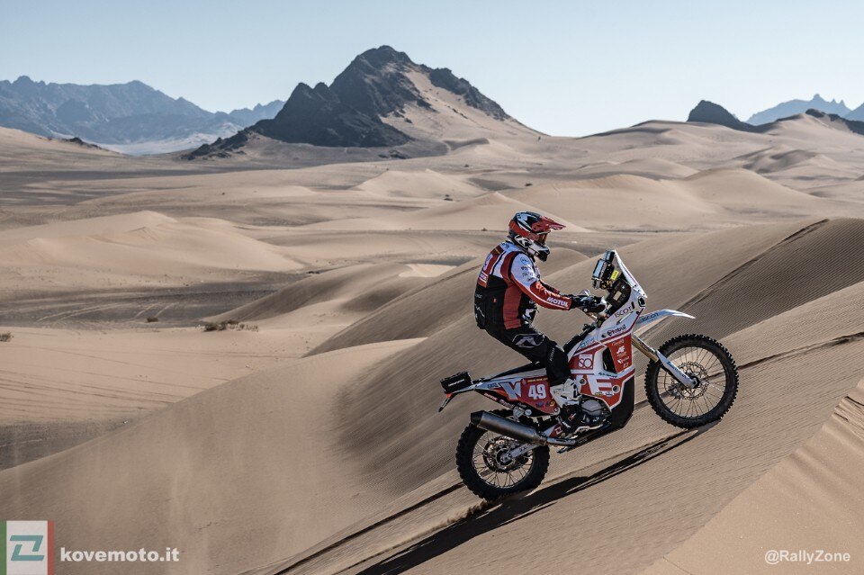 Dakar 2024: Cesare Zacchetti con KOVE Italia!