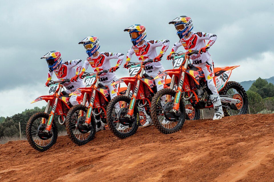 Presentato il team Red Bull KTM Factory Racing 2024