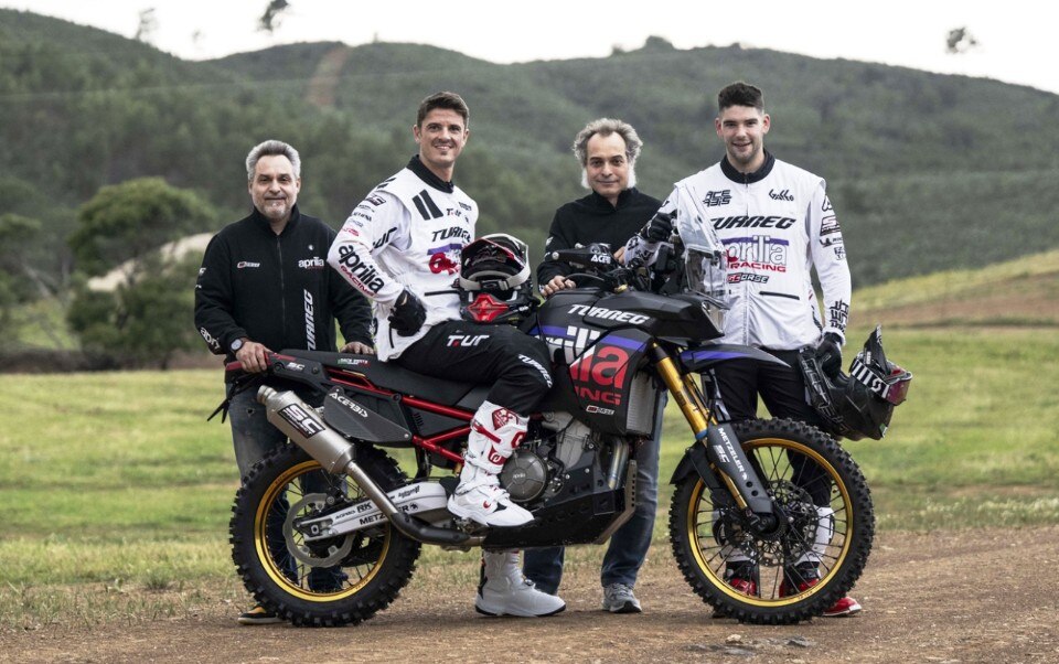 Al via la stagione 2024 di Aprilia Tuareg Racing Al via la stagione 2024 di Aprilia Tuareg Racing