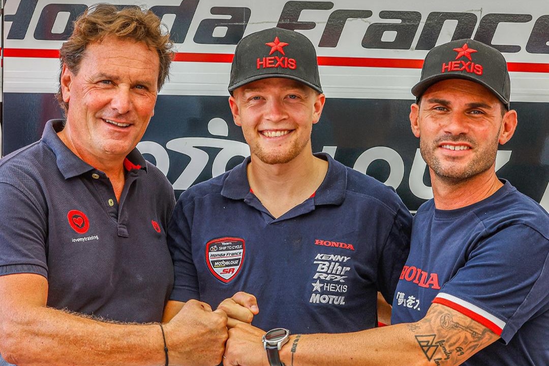 Kevin Horgmo con il team Honda Motoblouz SR  anche nel 2025