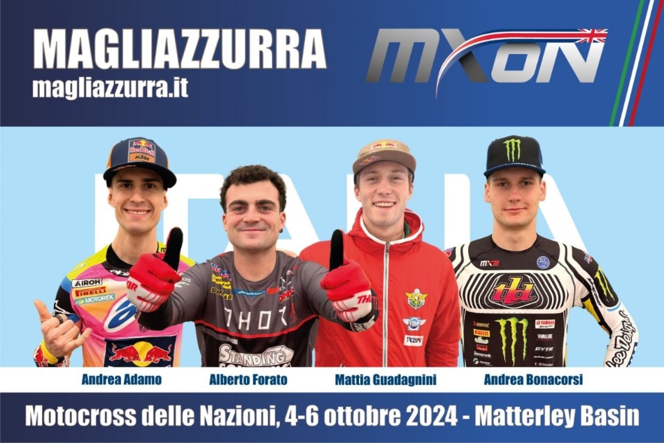 Motocross delle Nazioni 2024: ecco l’Italia! Motocross delle Nazioni 2024: ecco l’Italia!