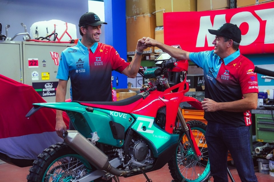 Kove Italia raddoppia l’impegno per la Dakar 2025