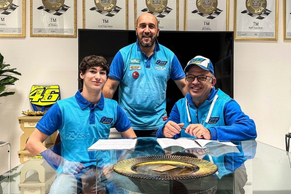 Niccoló Mannini nuovo pilota TM per la 125 Niccoló Mannini nuovo pilota TM per la 125