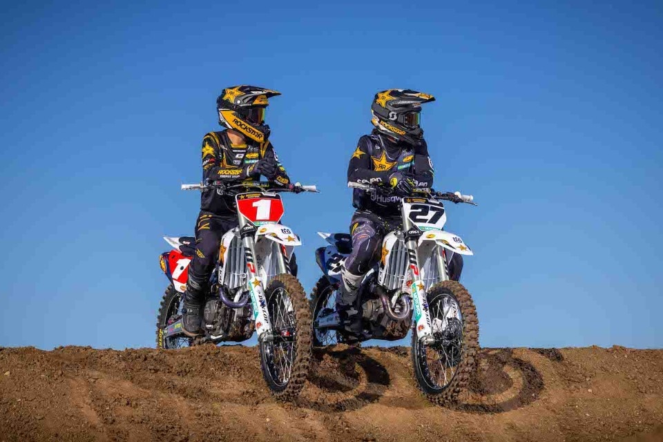 Il Team Rockstar Energy Husqvarna Factory Racing pronto per la stagione 2025
