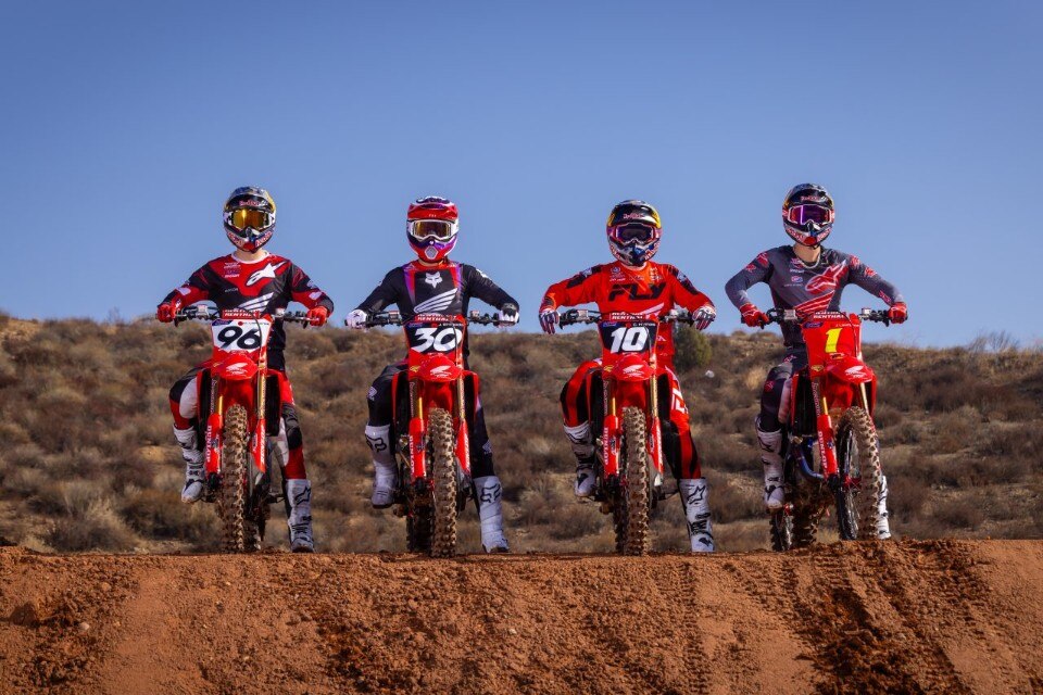 Team Honda HRC Progressive pronto per la stagione SX 2025