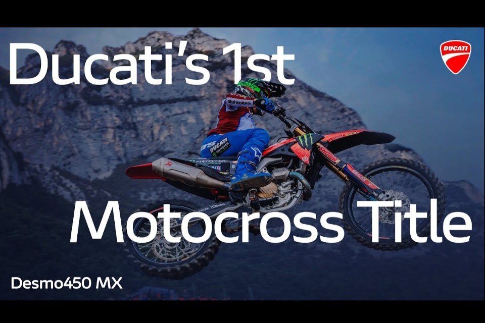Debutto Ducati nel Motocross, Episodio 4: "First-ever Motorcross winning with Alessandro Lupino" Debutto Ducati nel Motocross, Episodio 4: "First-ever Motorcross winning with Alessandro Lupino"
