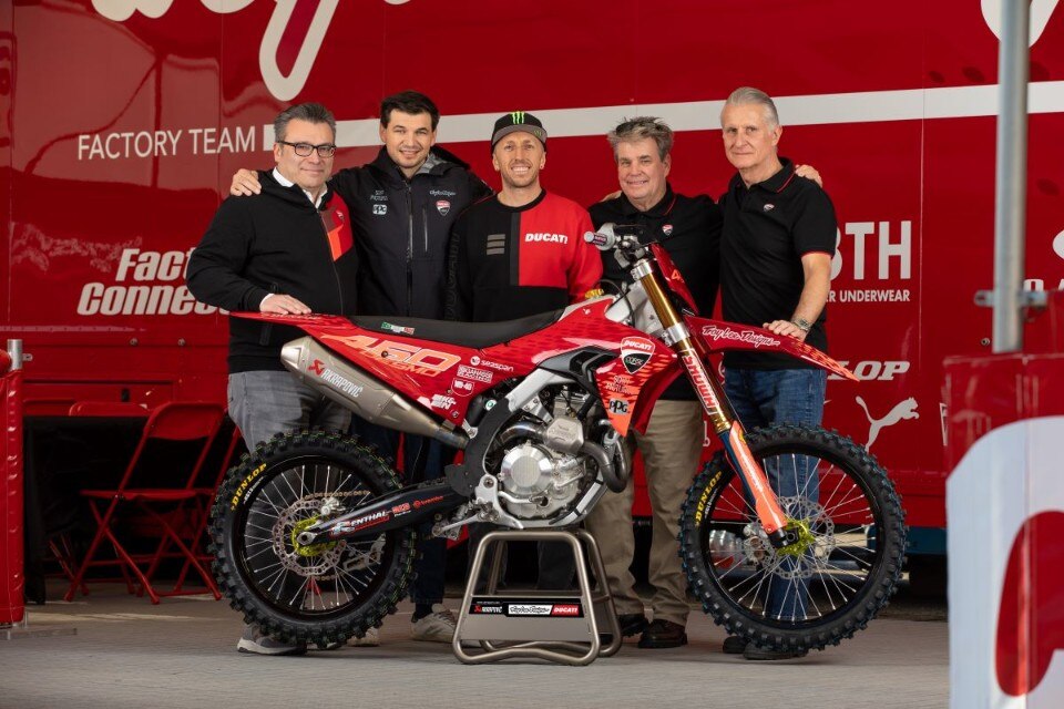 Ducati e Troy Lee Designs sbarcano nell'AMA Supercross