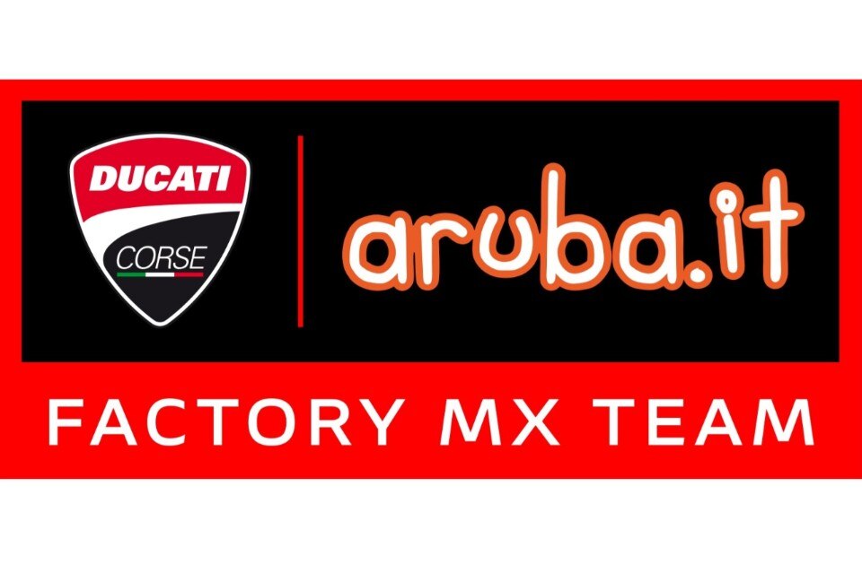 Aruba.it title sponsor del team ufficiale Ducati in MXGP