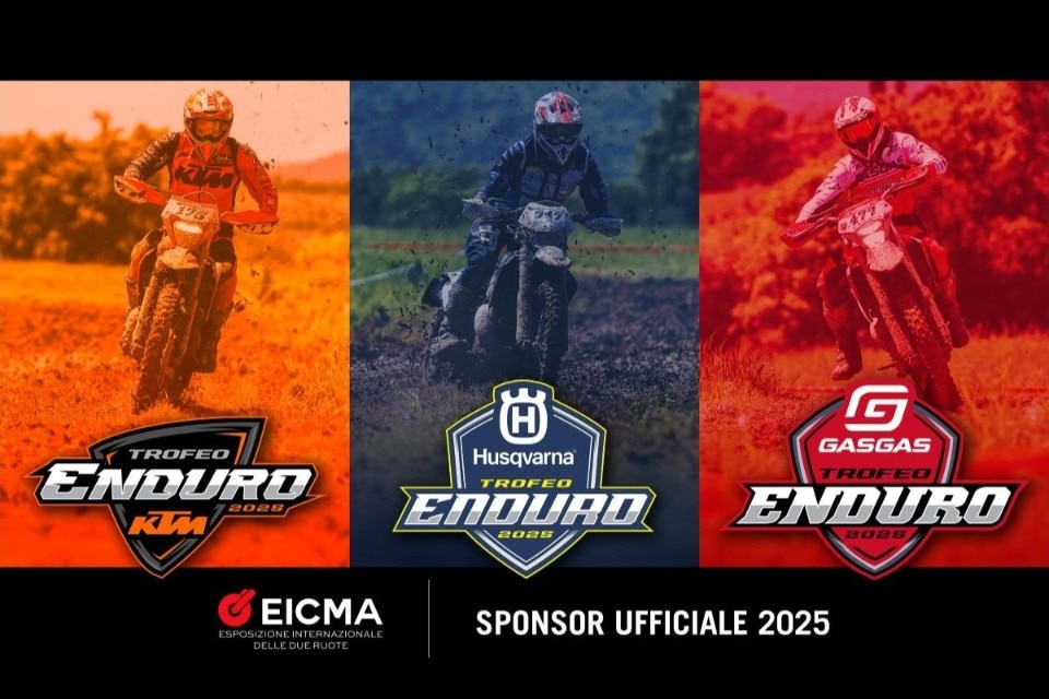 EICMA sponsor ufficiale dei Trofei Enduro KTM, Husqvarna e GASGAS 2025