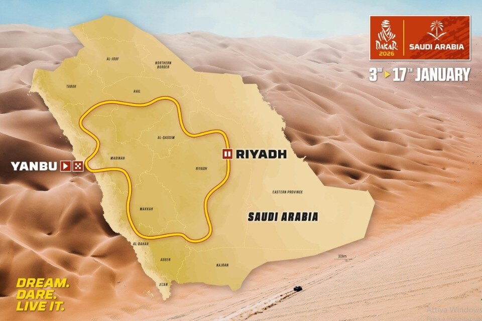 Dakar: svelato (più o meno...) il percorso 2026