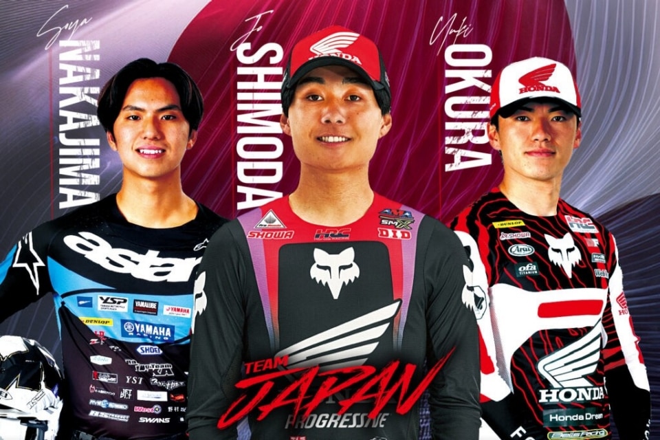 Jo Shimoda guiderà il Giappone nel Motocross delle Nazioni 2025