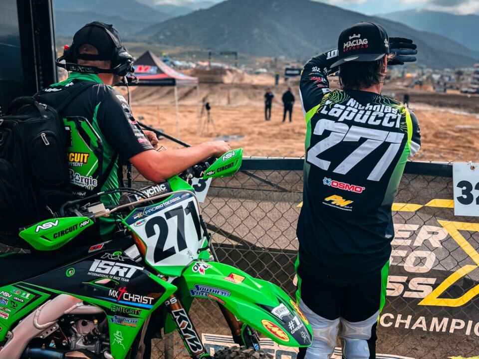 Frattura al bacino per Nicholas Lapucci