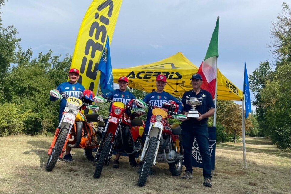 FIM Enduro Vintage Trophy: l’Italia schiera due squadre