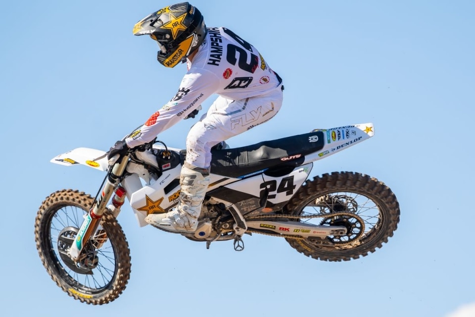 RJ Hampshire nel Team USA per il Motocross delle Nazioni del 2025