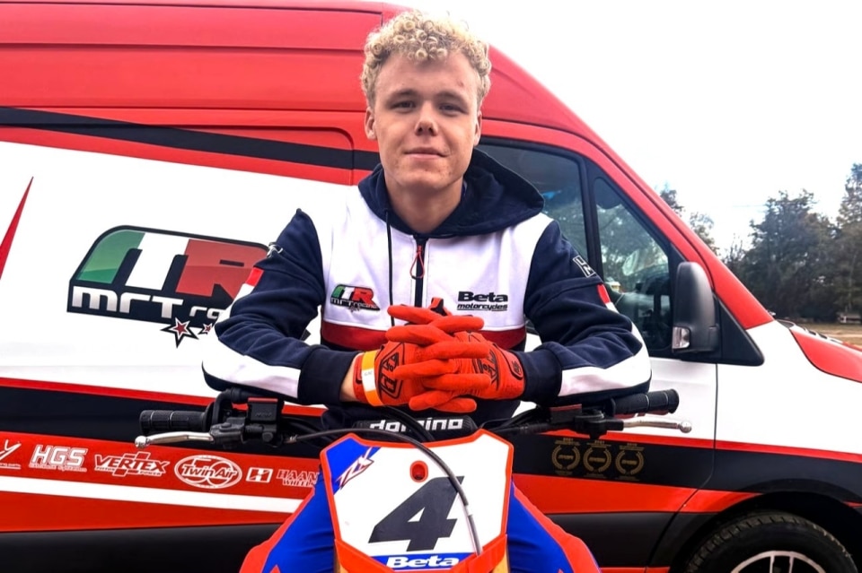 Rick Elzinga con il Team Beta MRT Racing nel Mondiale MXGP 2026 Rick Elzinga con il Team Beta MRT Racing nel Mondiale MXGP 2026