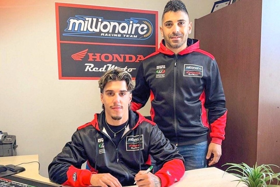 Nicholas Lapucci con il team Millionaire Racing nel 2026 Nicholas Lapucci con il team Millionaire Racing nel 2026