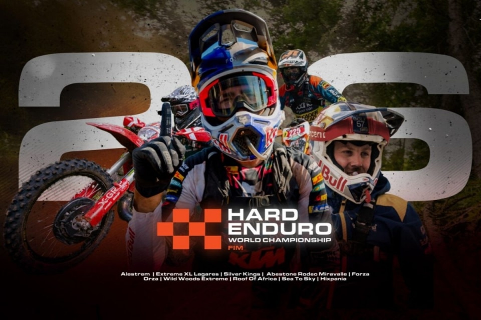 Svelato il calendario del Mondiale Hard Enduro 2026