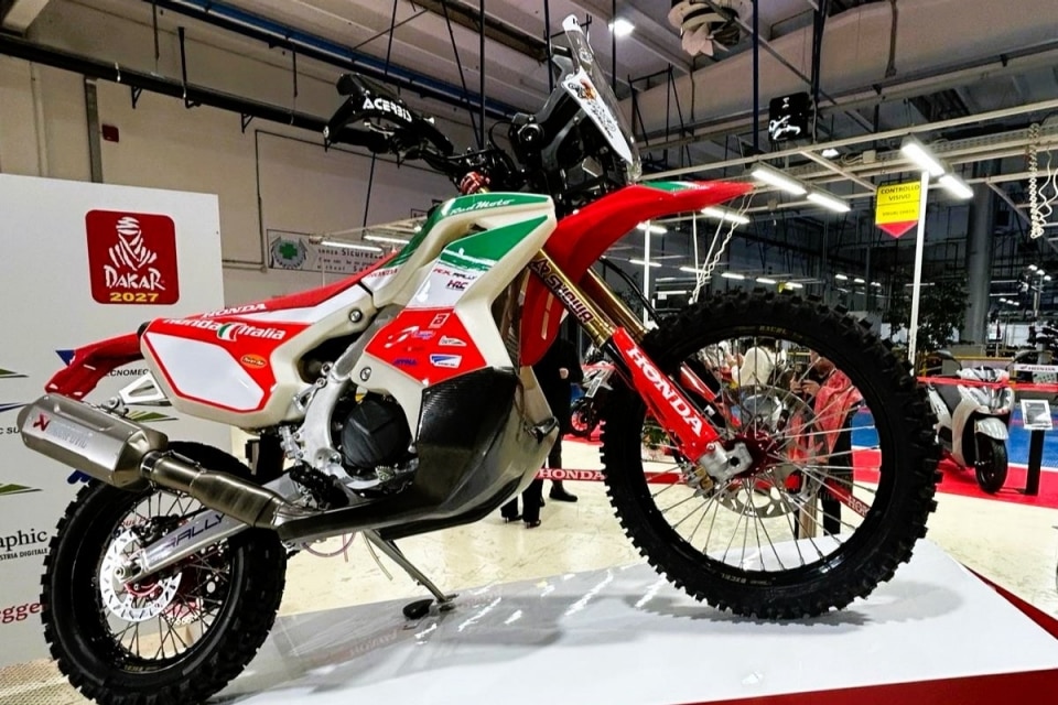 Iarno D’Orsogna, con Honda dal cuore dell’Abruzzo alle dune della Dakar