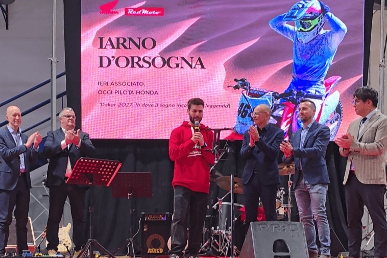 Iarno D’Orsogna, con Honda dal cuore dell’Abruzzo alle dune della Dakar