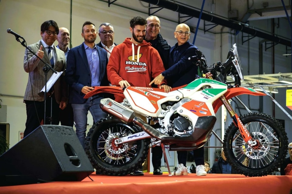 Iarno D’Orsogna, con Honda dal cuore dell’Abruzzo alle dune della Dakar