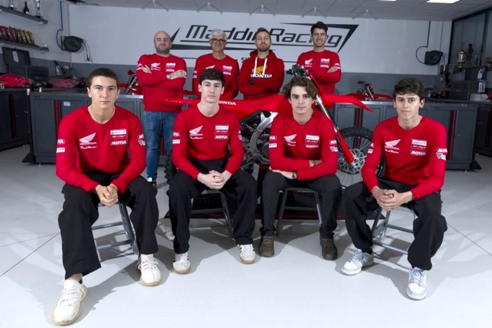 Team Maddii Racing Honda – ABF Italia: ecco i piloti!