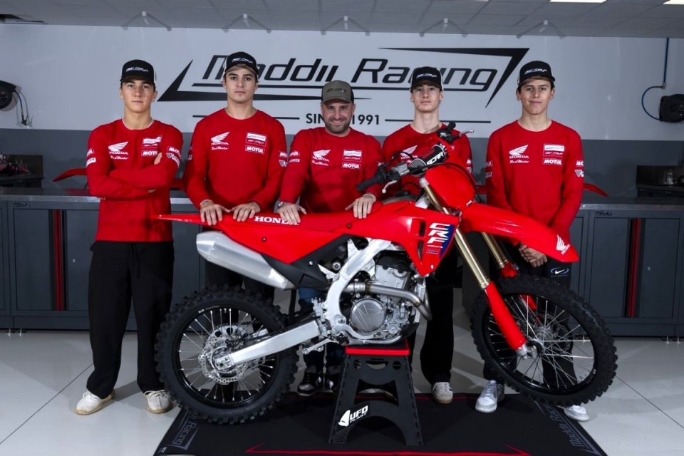 Team Maddii Racing Honda – ABF Italia: ecco i piloti!