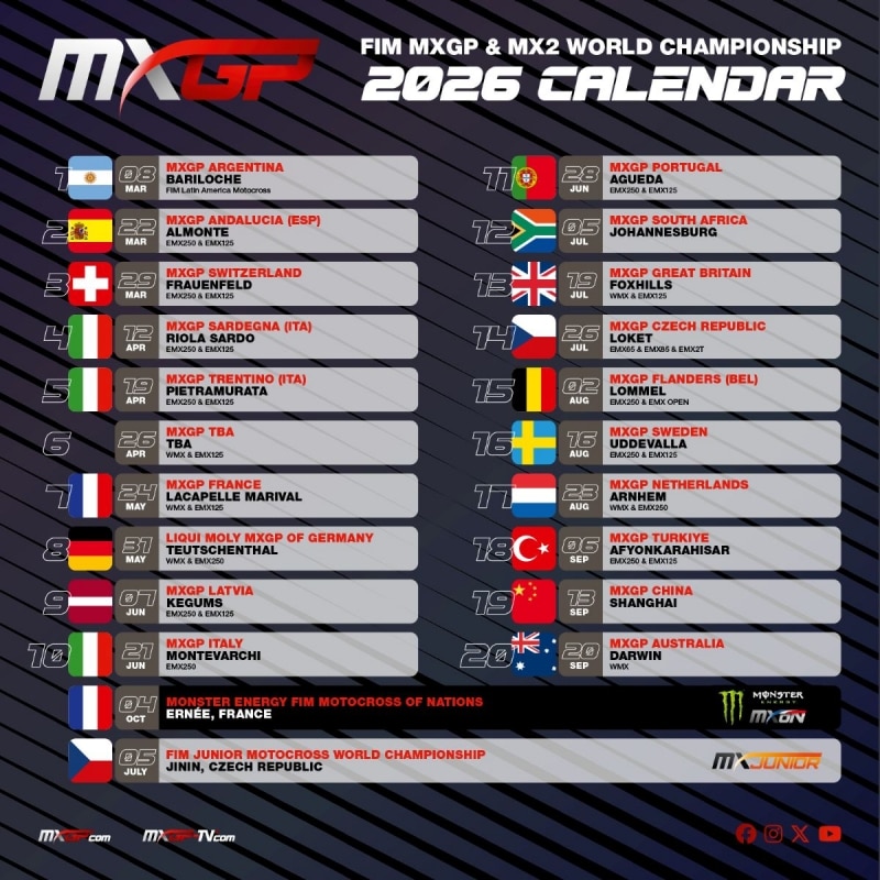 Il Mondiale MXGP torna in Sudafrica dopo 18 anni!