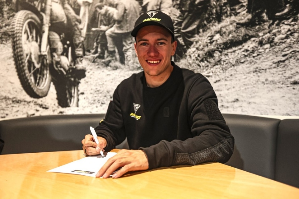 Jeremy Sydow firma con il Team Enduro Triumph Factory Racing per la stagione EnduroGP 2026