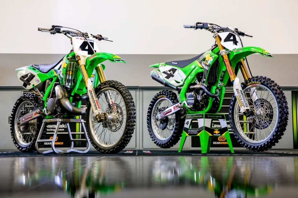 Operazione nostalgia: ecco la Kawasaki KX450SR dedicata a Ricky Carmichael