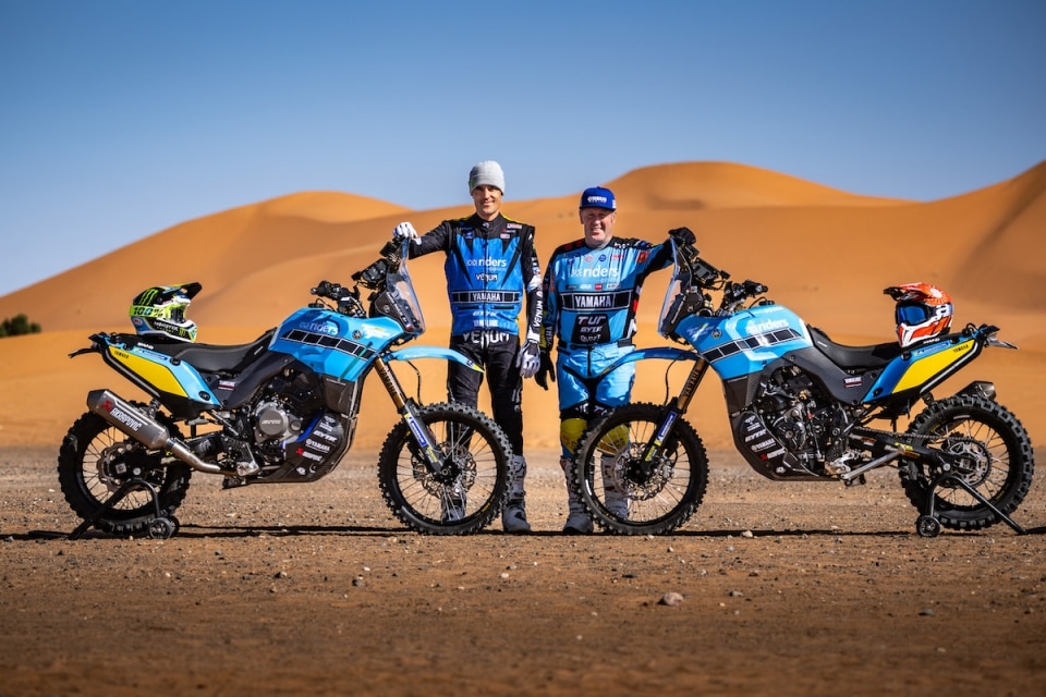 Yamaha Rally Team porta Gautier Paulin e Alessandro Botturi all'Africa Eco Race 2026