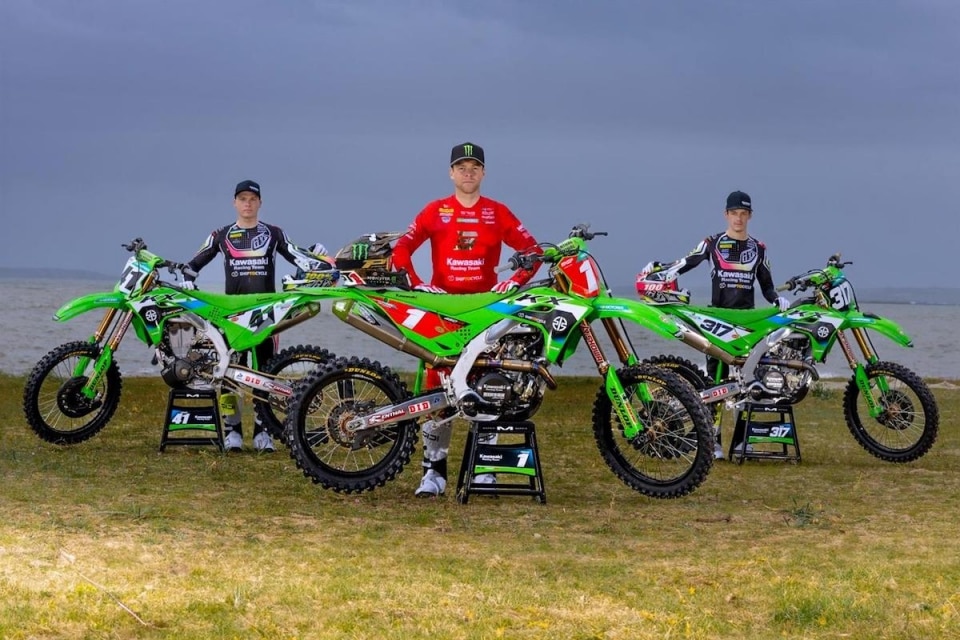 Il Kawasaki Racing Team MXGP - MX2 pronto per la stagione 2026