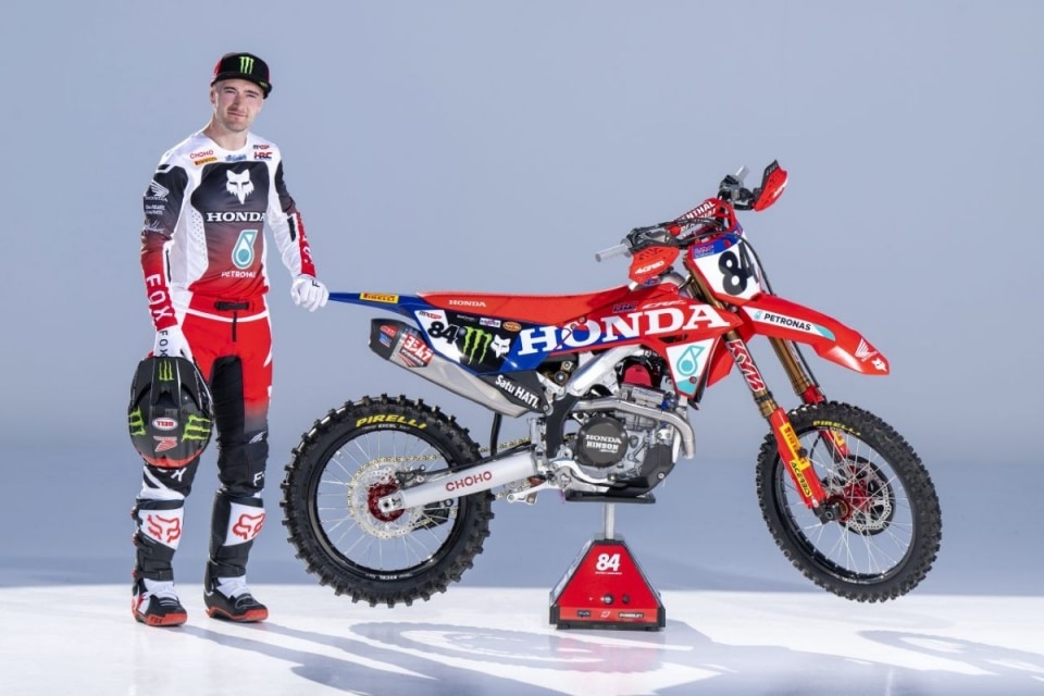 Honda HRC presenta la squadra per l'MXGP 2026 e il nuovo sponsor