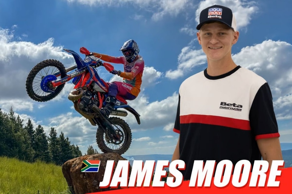 James Moore entra a far parte del team ufficiale Betamotor Hard Enduro